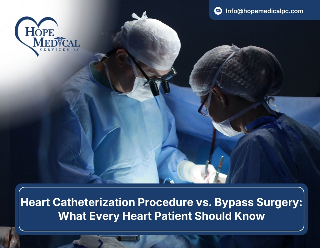 Heart Catheterization Procedure vs. Bypass Surgery What Every Heart Patient Should Know