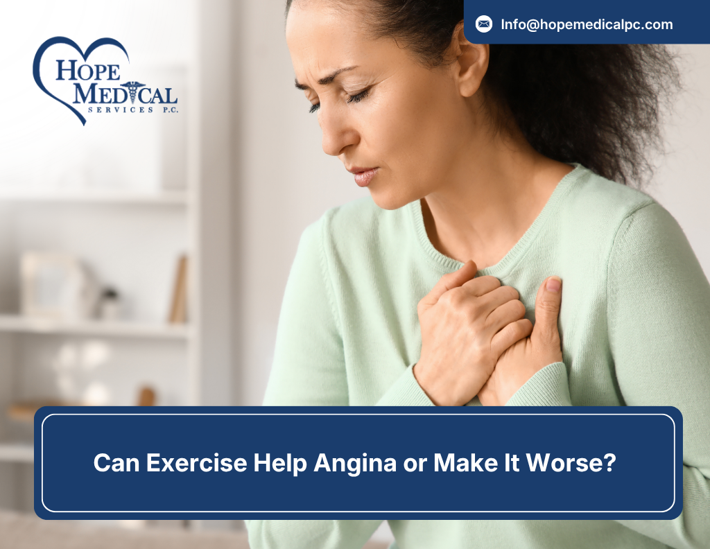 can angina help angina
